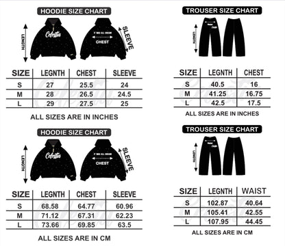 VINTAGE BLACK PUFF SWEATSUIT