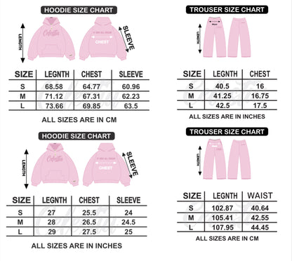 BABY PINK PUFF SWEATSUIT